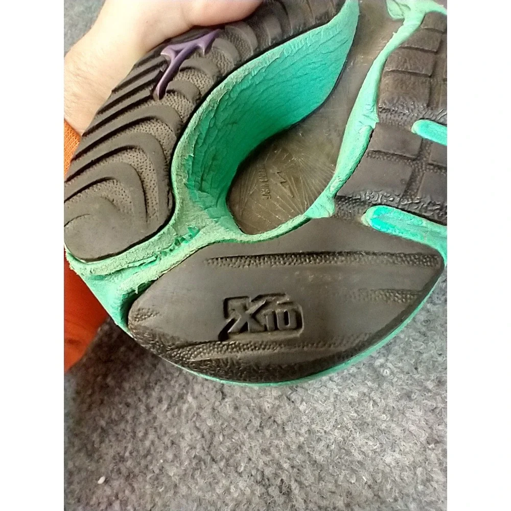 Mizuno Wave Paradox 2 Womens Running Shoes‎ Purple Teal J1GD154004 Size 8.5
